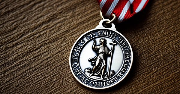La médaille de saint christophe : un symbole de protection éternelle